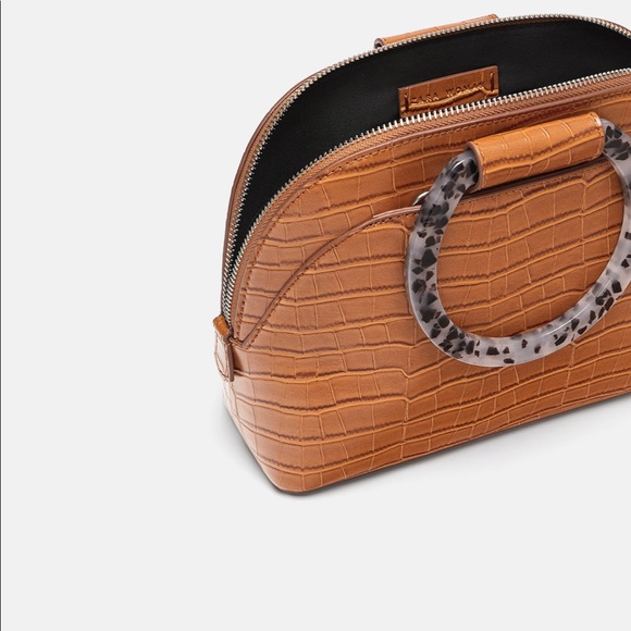 Zara embossed animal print bag - Picture 6 of 6